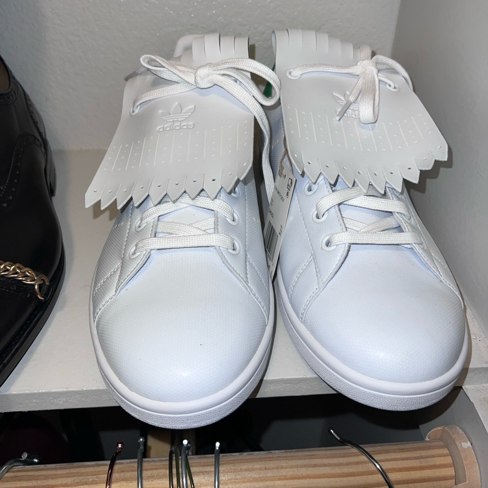 Stan Smith Special Edition Primegreen and Faux Leather Spikeless Golf Shoes Sz13